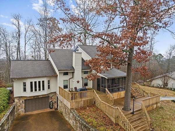 23.3 Acres of Agricultural Land with Home for Sale in Cohutta, Georgia