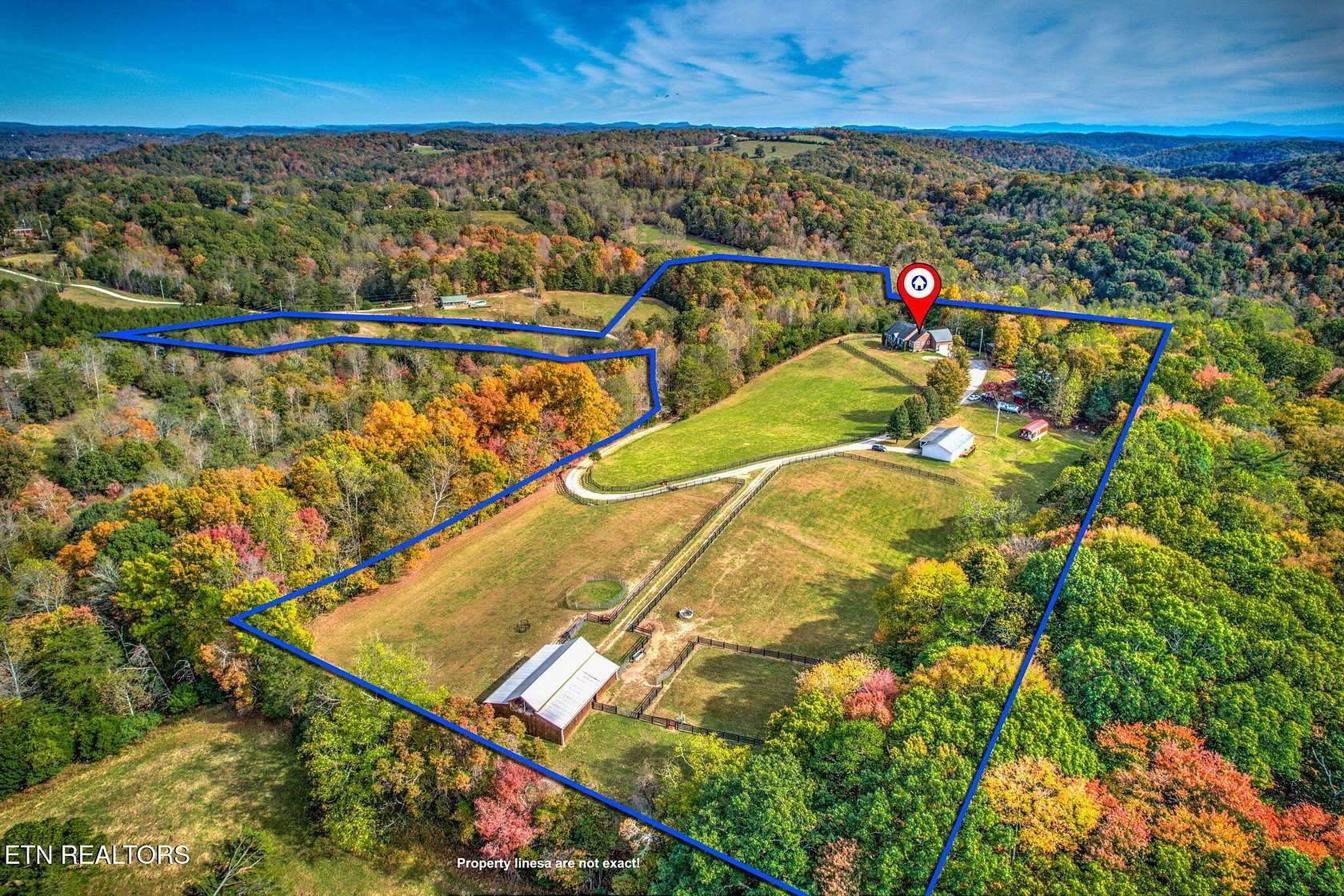 20 Acres of Land with Home for Sale in Jacksboro, Tennessee