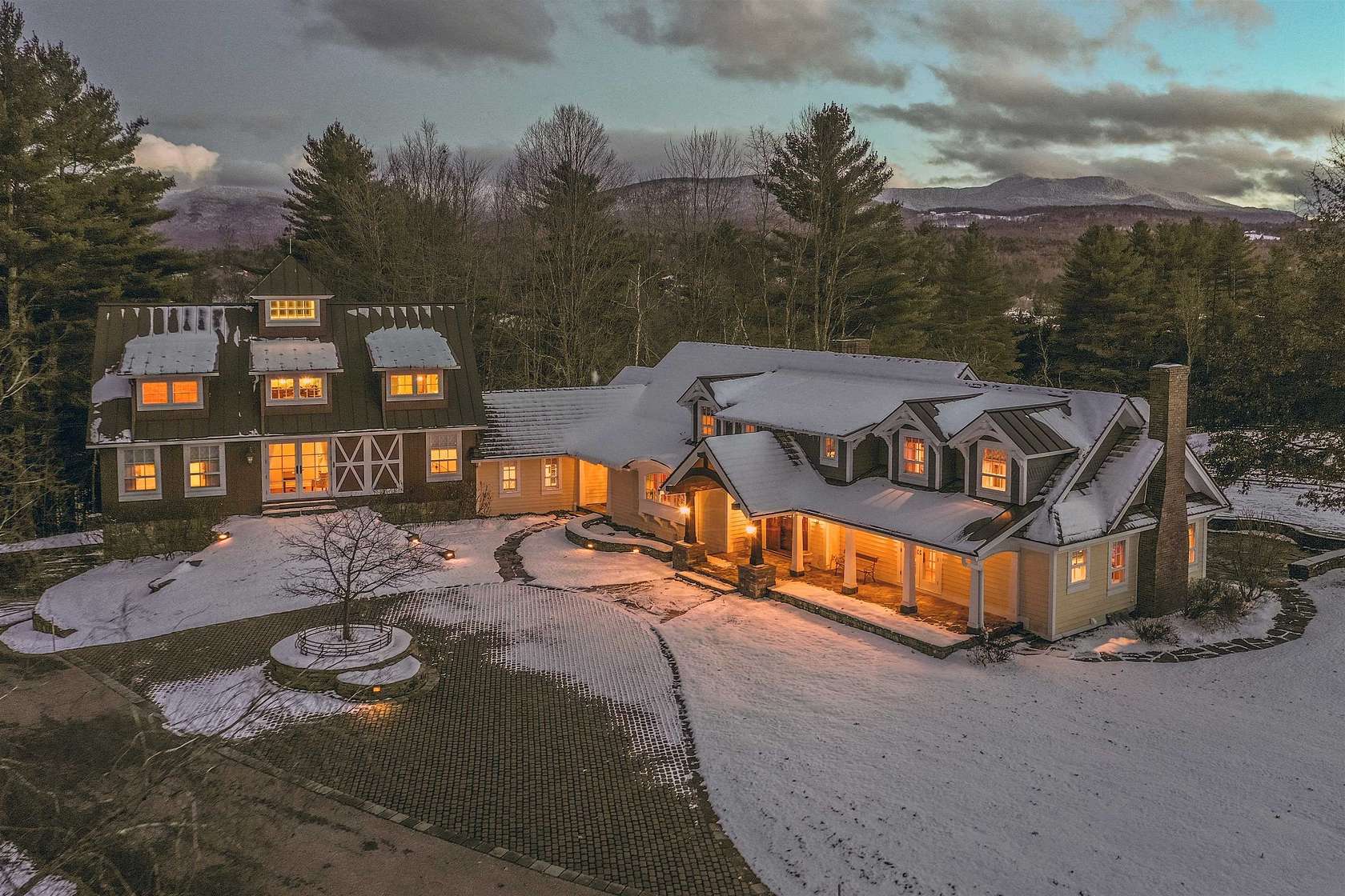 28.1 Acres of Land with Home for Sale in Stowe, Vermont