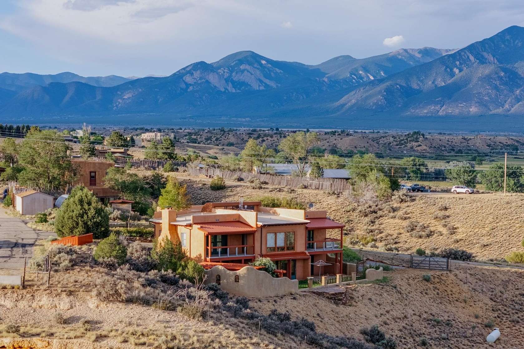 1.62 Acres of Land with Home for Sale in Taos, New Mexico
