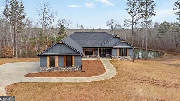 13.6 Acres of Land with Home for Sale in Bremen, Georgia