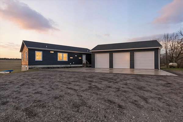 3 Acres of Residential Land with Home for Sale in Hubbardston, Michigan