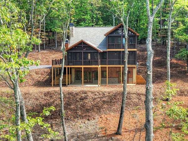 1.6 Acres of Residential Land with Home for Sale in Morganton, Georgia