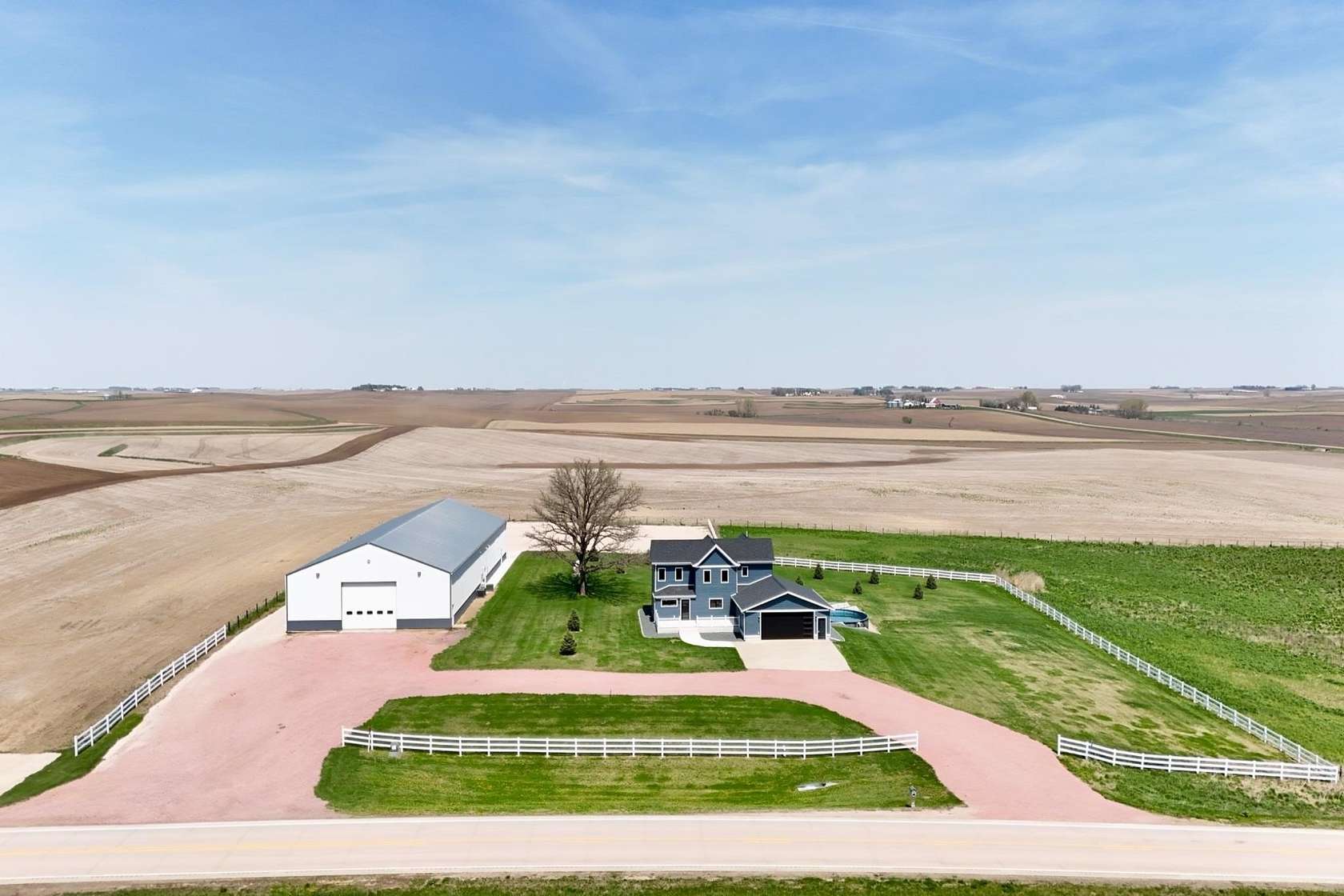 3.5 Acres of Land with Home for Sale in Kingsley, Iowa