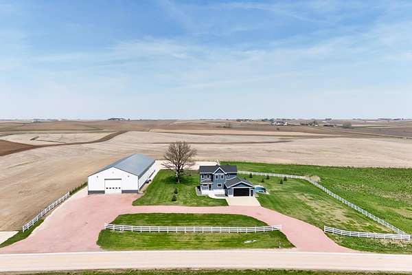 3.5 Acres of Land with Home for Sale in Kingsley, Iowa