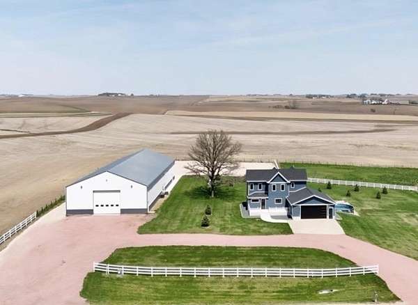 3.5 Acres of Land with Home for Sale in Kingsley, Iowa