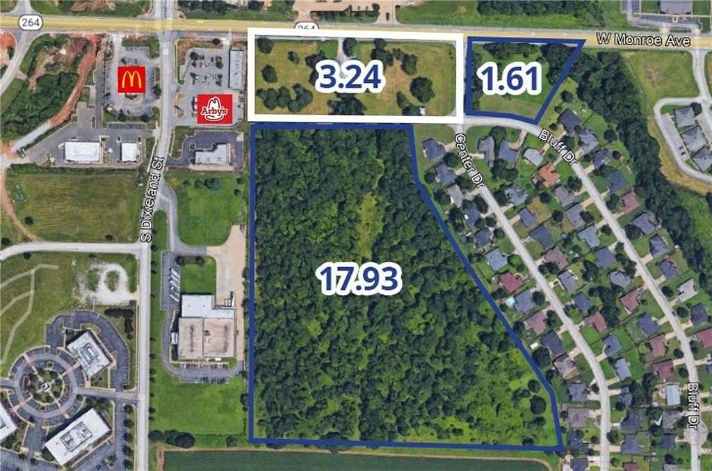 3.24 Acres of Mixed-Use Land for Sale in Lowell, Arkansas