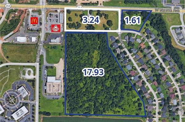3.24 Acres of Mixed-Use Land for Sale in Lowell, Arkansas