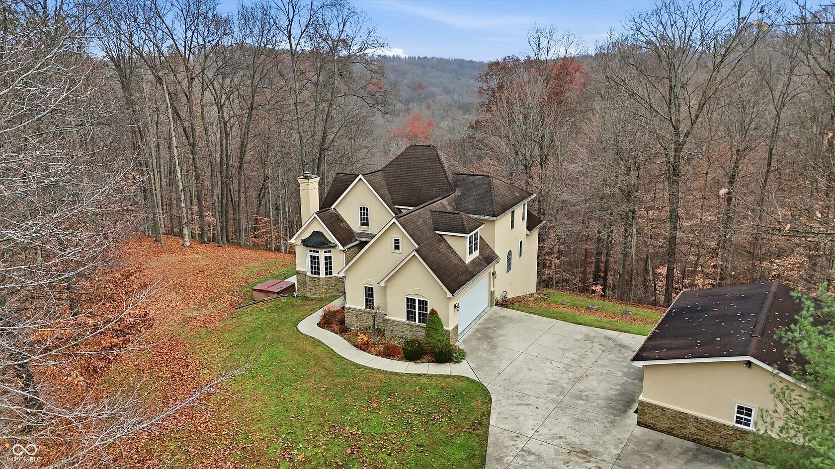 3.43 Acres of Residential Land with Home for Sale in Bloomington, Indiana