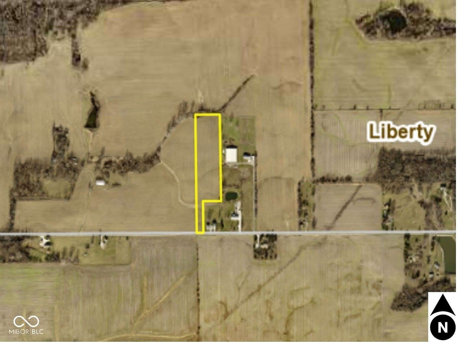 6.68 Acres of Land for Sale in Danville, Indiana