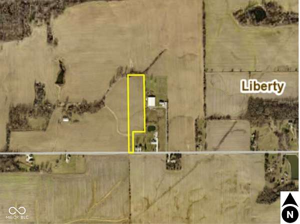 6.68 Acres of Land for Sale in Danville, Indiana