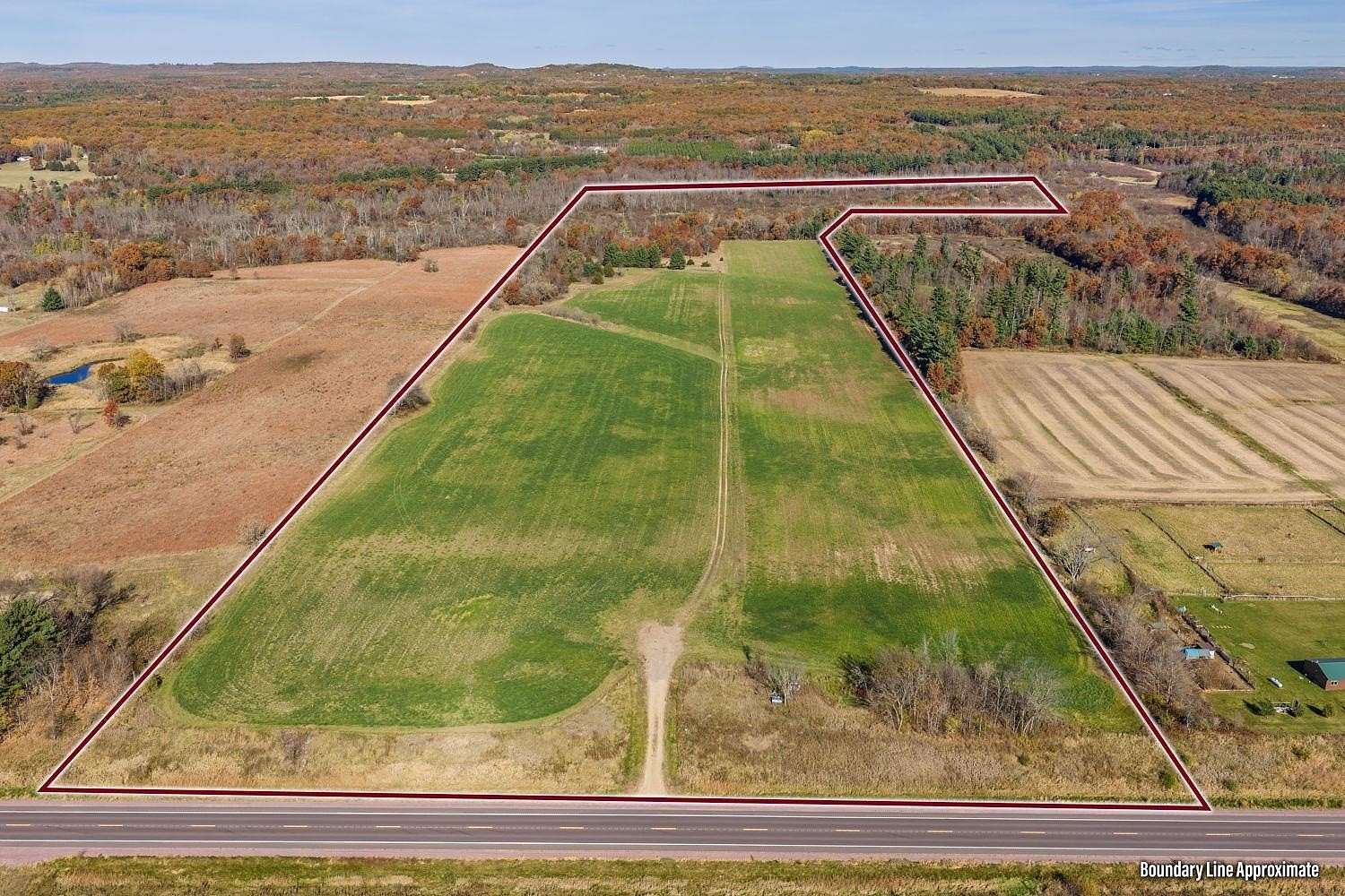 57.5 Acres of Land for Auction in Reedsburg, Wisconsin