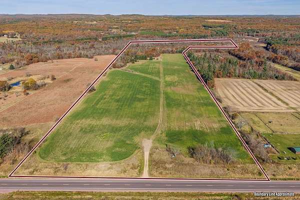 57.5 Acres of Land for Auction in Reedsburg, Wisconsin
