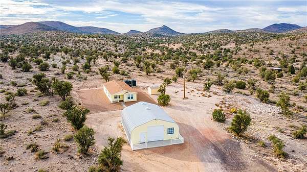 10.5 Acres of Land with Home for Sale in Kingman, Arizona