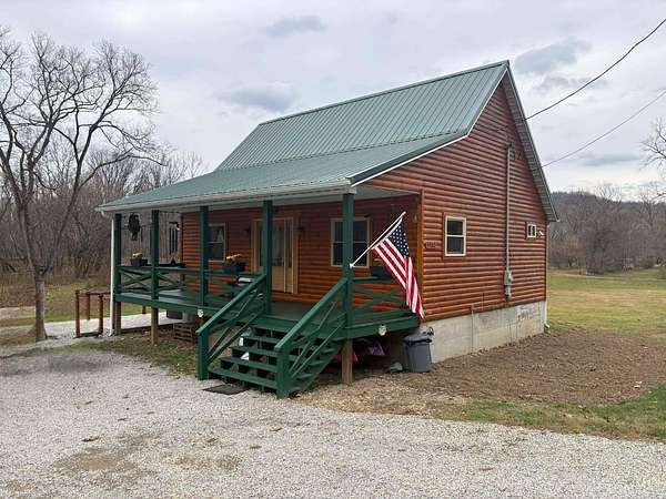 18.6 Acres of Recreational Land with Home for Sale in Manchester, Ohio