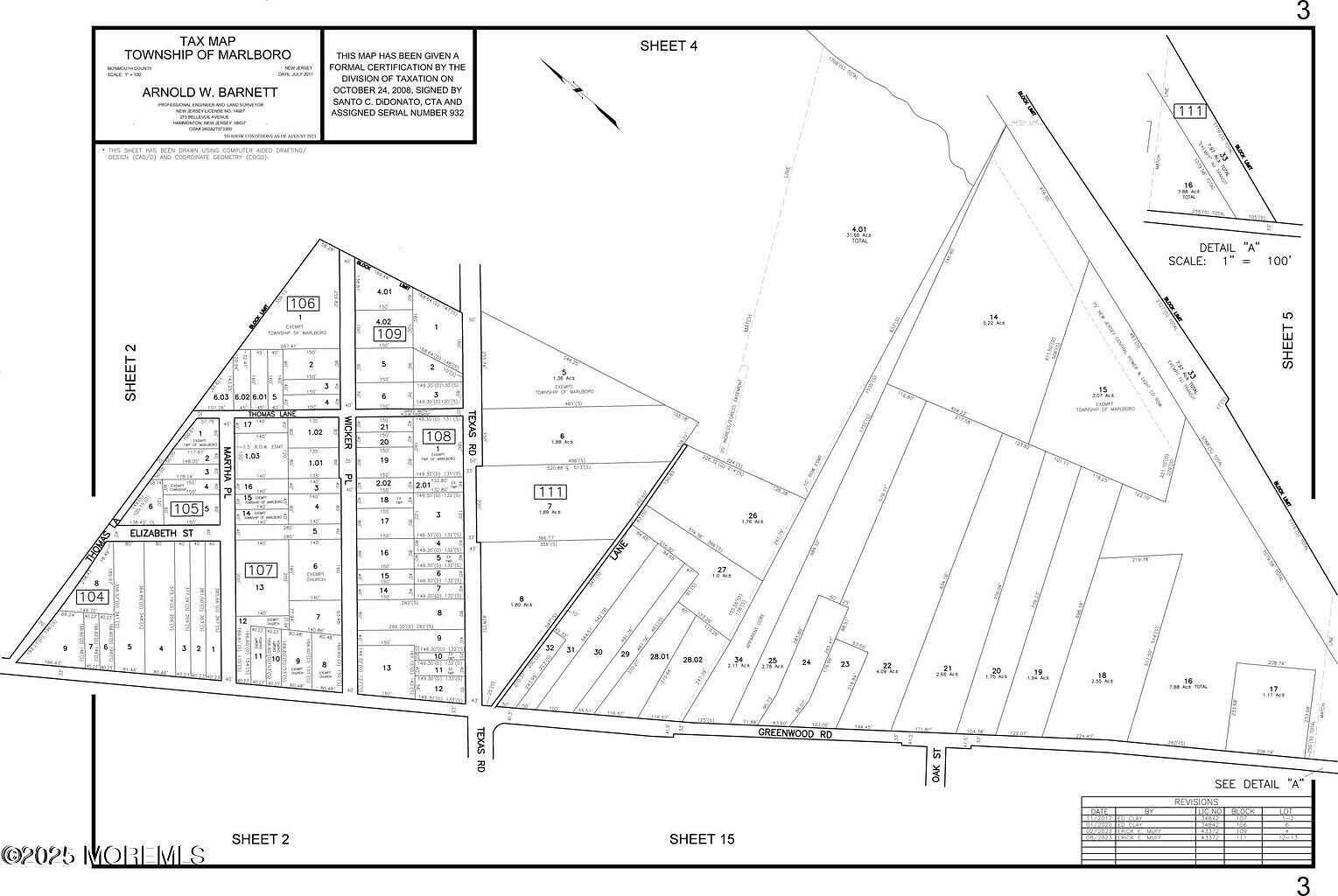 2.7 Acres of Residential Land for Sale in Morganville, New Jersey