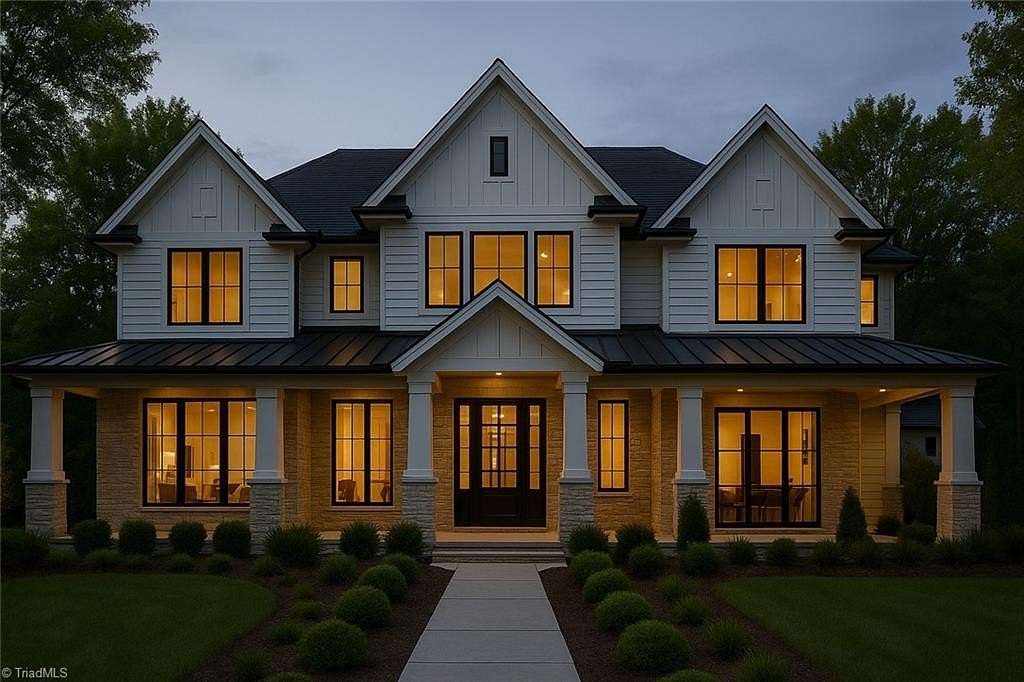 5.67 Acres of Residential Land with Home for Sale in Winston-Salem, North Carolina