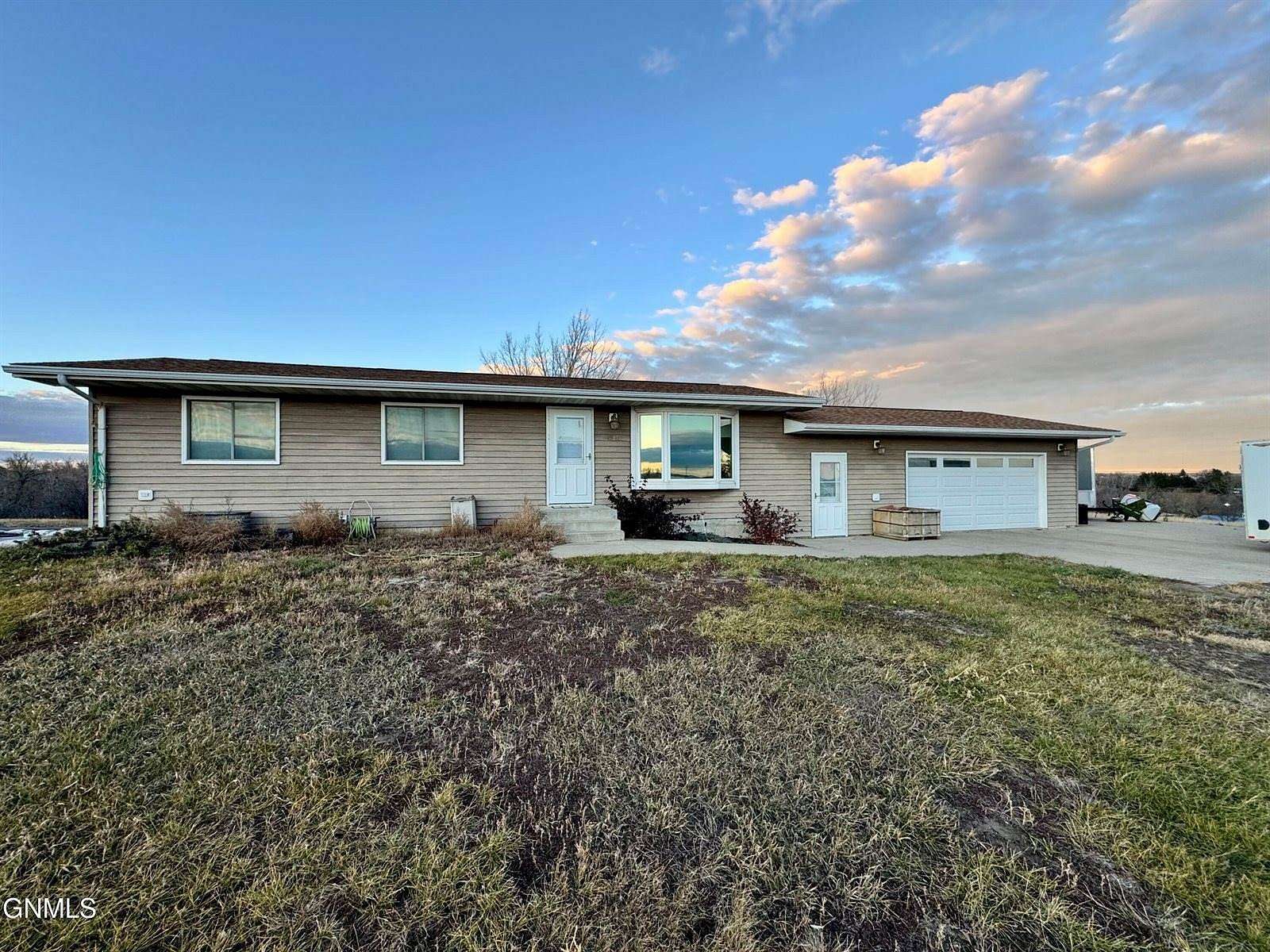 6.1 Acres of Residential Land with Home for Sale in Williston, North Dakota