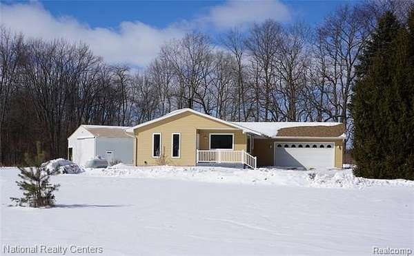 10 Acres of Land with Home for Sale in Fowlerville, Michigan