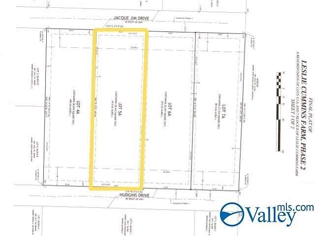0.65 Acres of Residential Land for Sale in Huntsville, Alabama