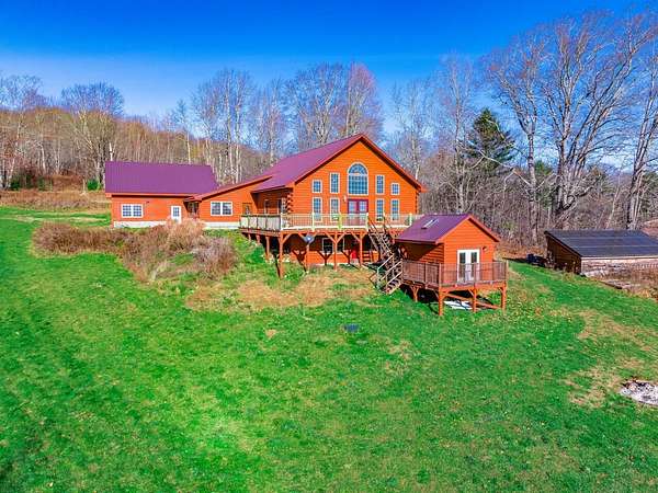 25 Acres of Recreational Land with Home for Sale in Montville Town, Maine