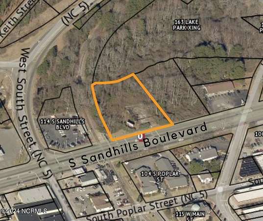 1.13 Acres of Commercial Land for Sale in Aberdeen, North Carolina