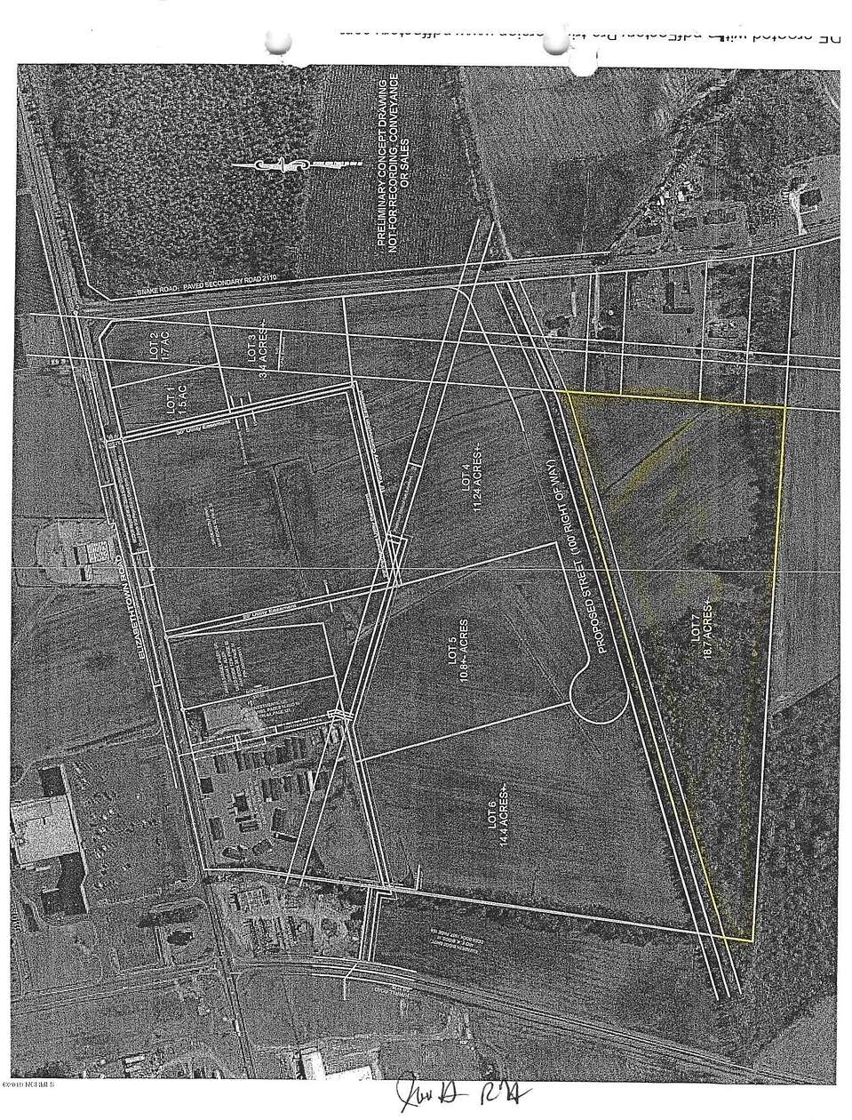 60 Acres of Agricultural Land for Sale in Lumberton, North Carolina