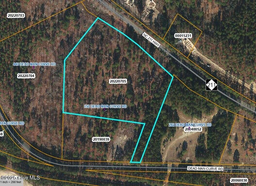 9.78 Acres of Residential Land for Sale in West End, North Carolina