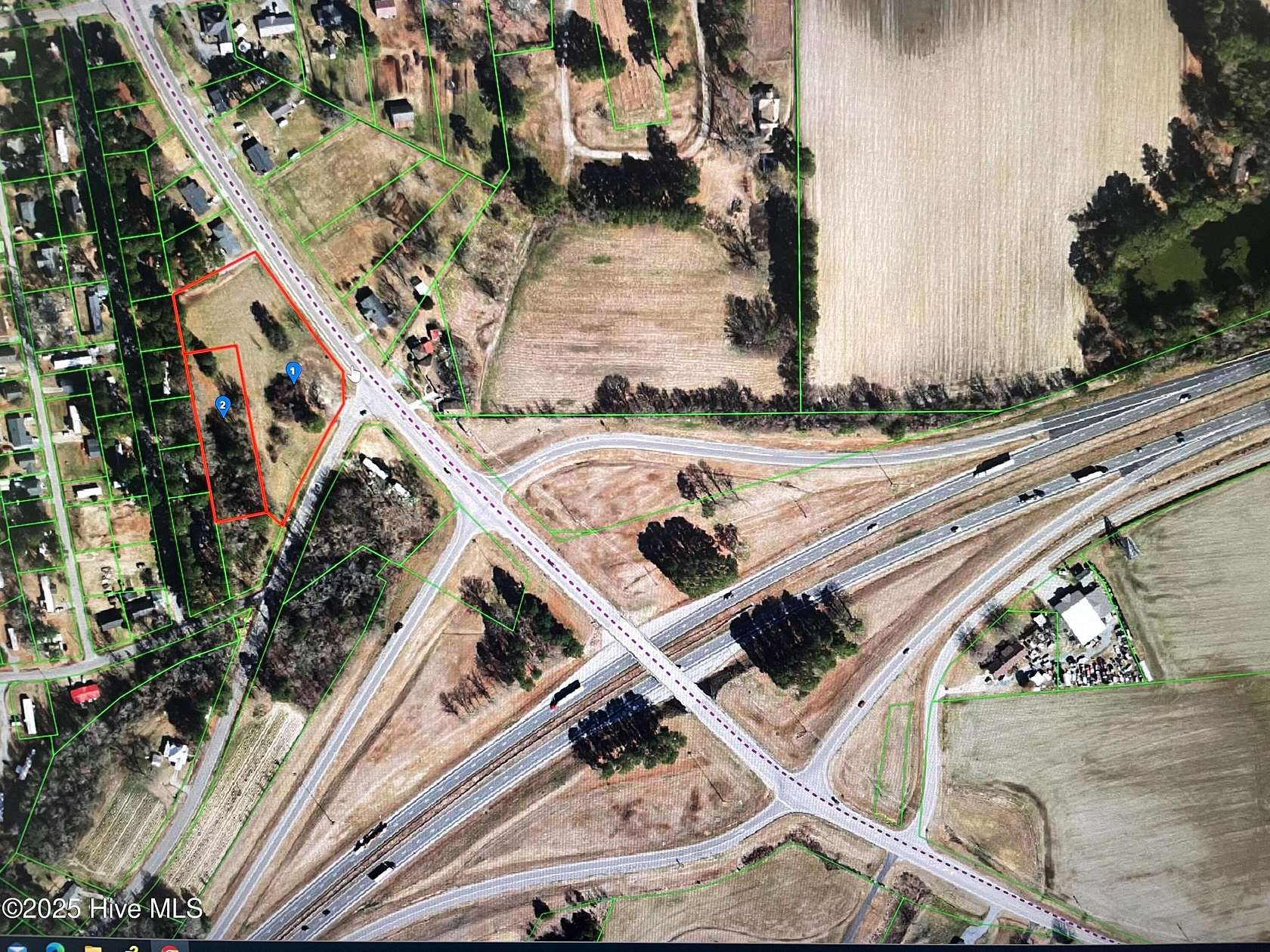 2 Acres of Commercial Land for Sale in Four Oaks, North Carolina