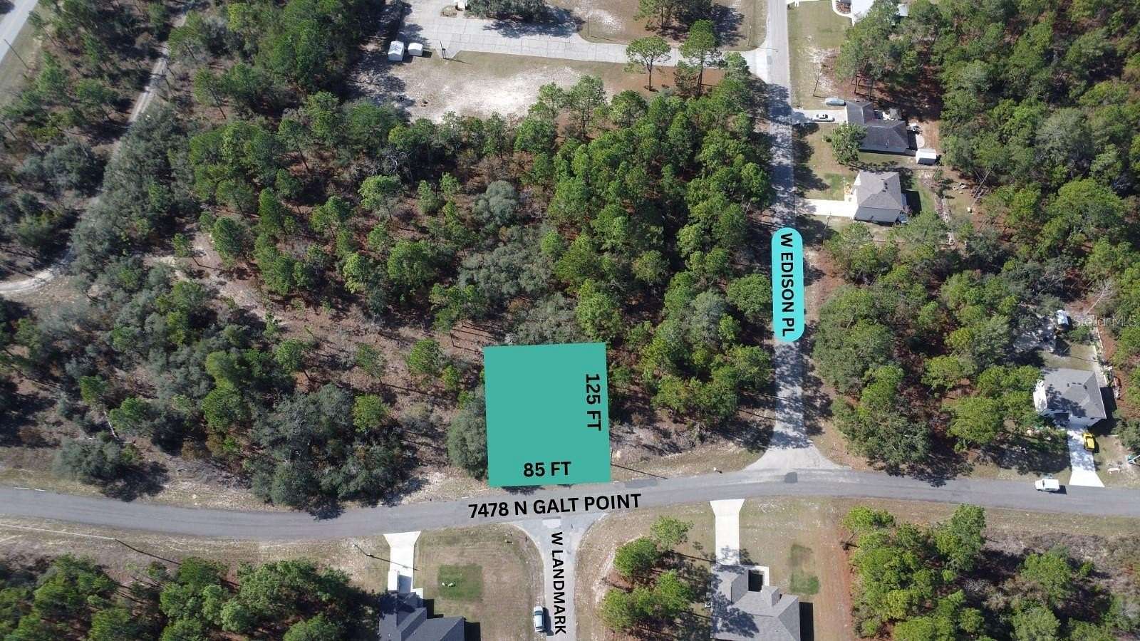 0.26 Acres of Residential Land for Sale in Citrus Springs, Florida