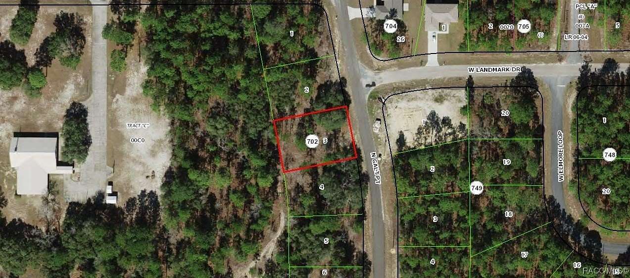 0.26 Acres of Residential Land for Sale in Citrus Springs, Florida