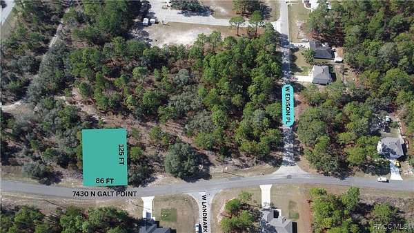 0.26 Acres of Residential Land for Sale in Citrus Springs, Florida
