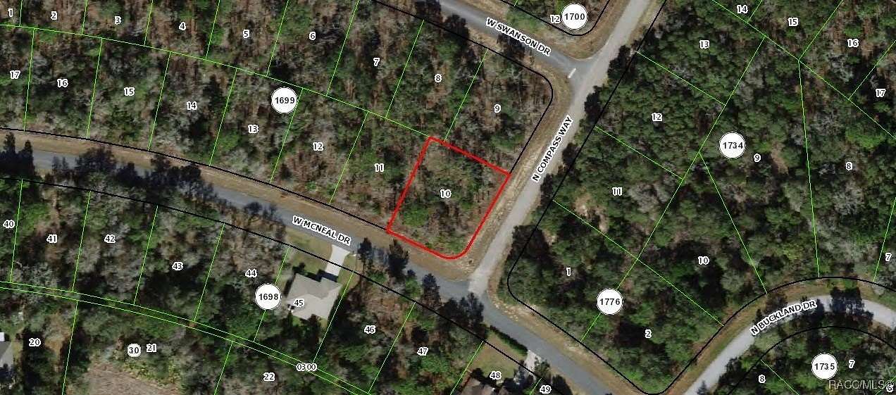 0.29 Acres of Residential Land for Sale in Citrus Springs, Florida