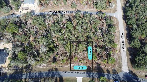 0.23 Acres of Residential Land for Sale in Citrus Springs, Florida