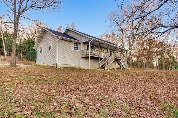 10 Acres of Residential Land with Home for Sale in Chadwick, Missouri