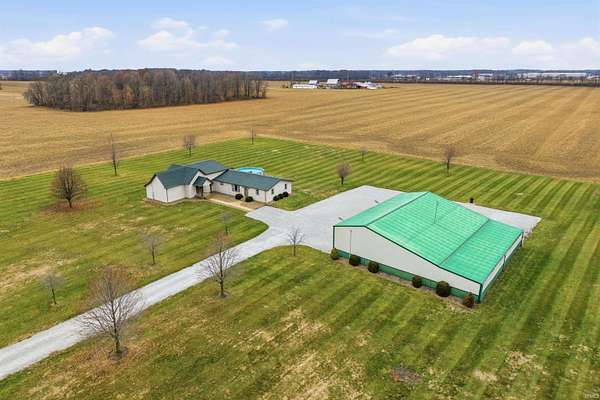 5.1 Acres of Residential Land with Home for Sale in Gas City, Indiana