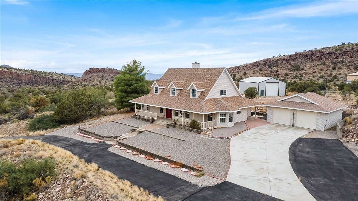 6.68 Acres of Residential Land with Home for Sale in Kingman, Arizona