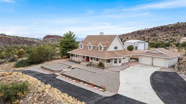 6.68 Acres of Residential Land with Home for Sale in Kingman, Arizona