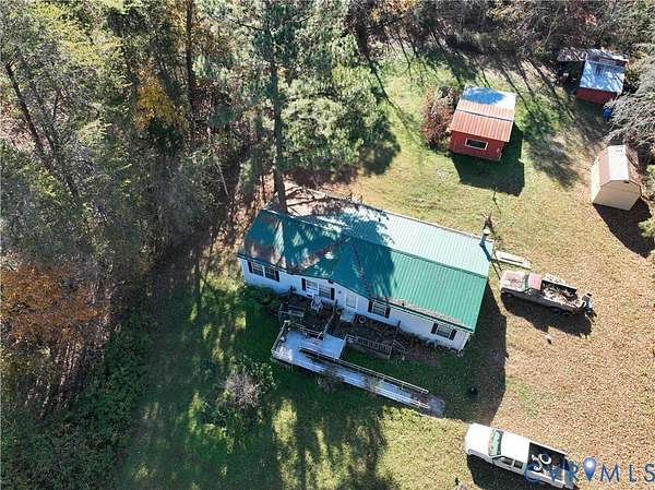 17.2 Acres of Land with Home for Sale in Scottsburg, Virginia