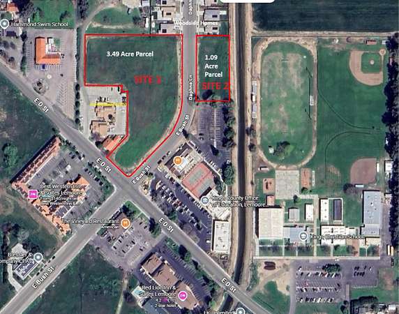1 Acre of Mixed-Use Land for Sale in Lemoore, California