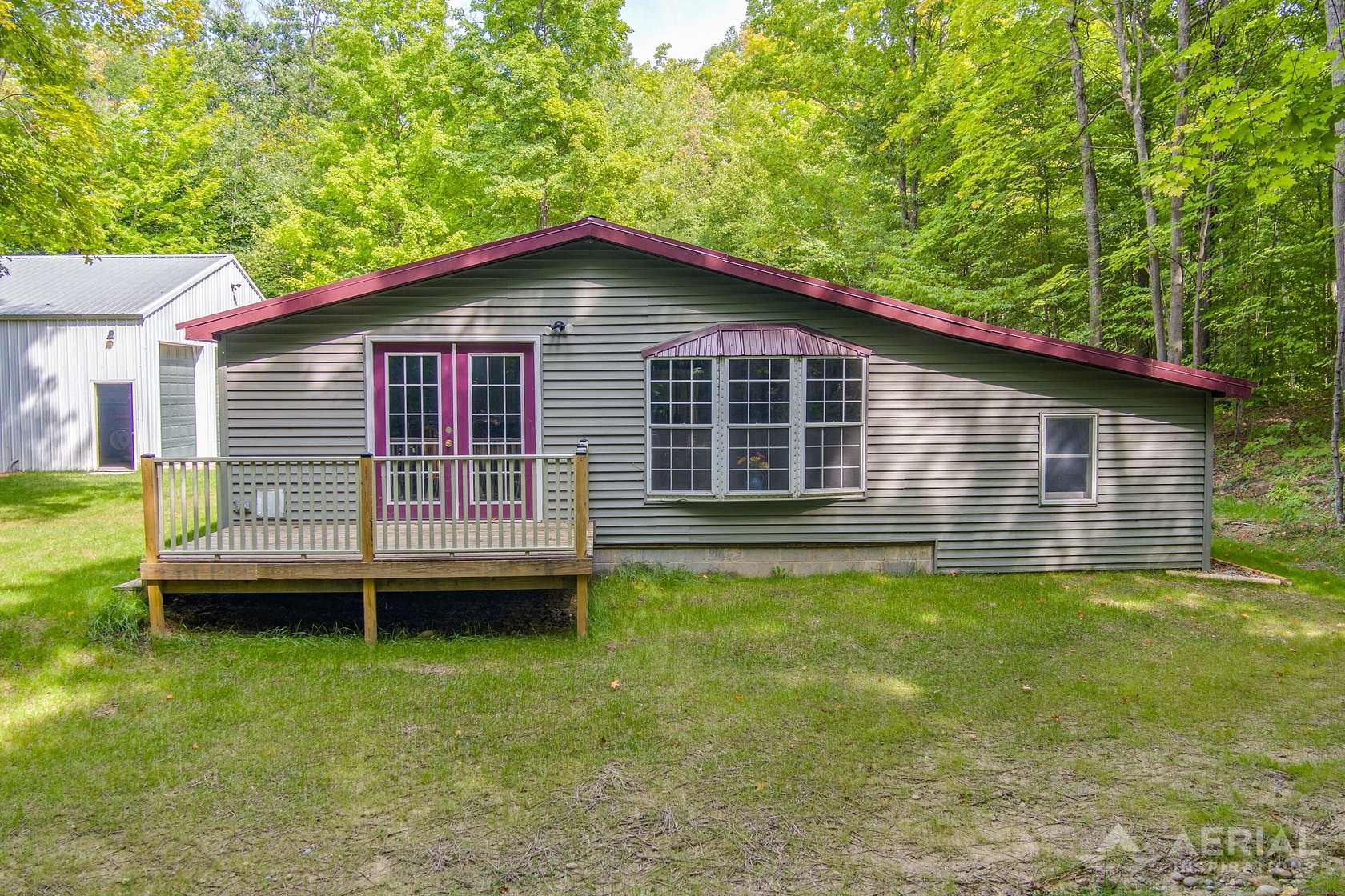 9.75 Acres of Residential Land with Home for Sale in Rose City, Michigan