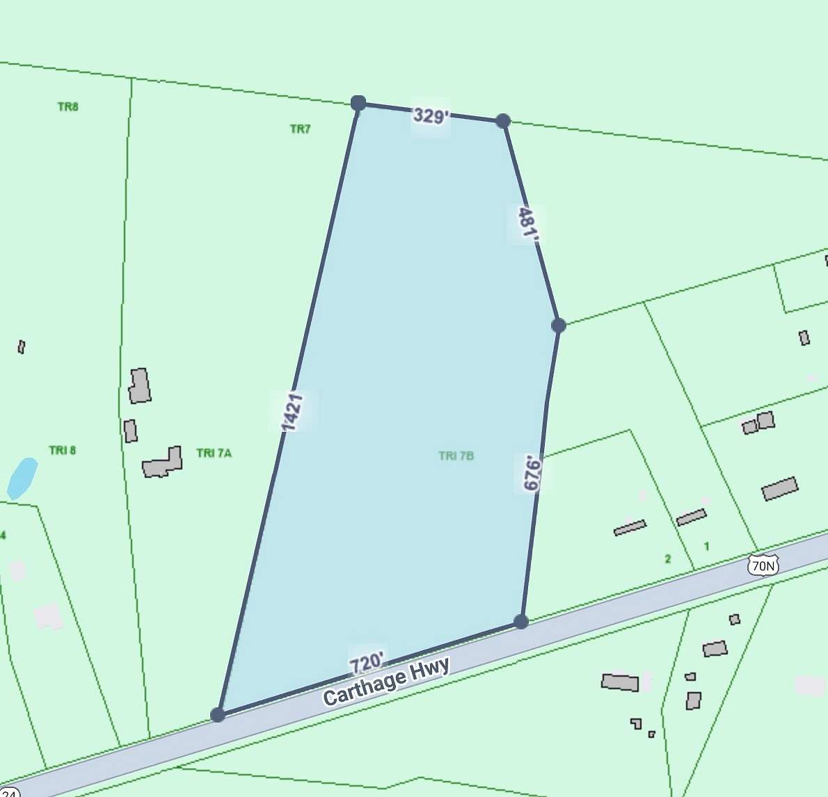 16 Acres of Agricultural Land for Sale in Lebanon, Tennessee