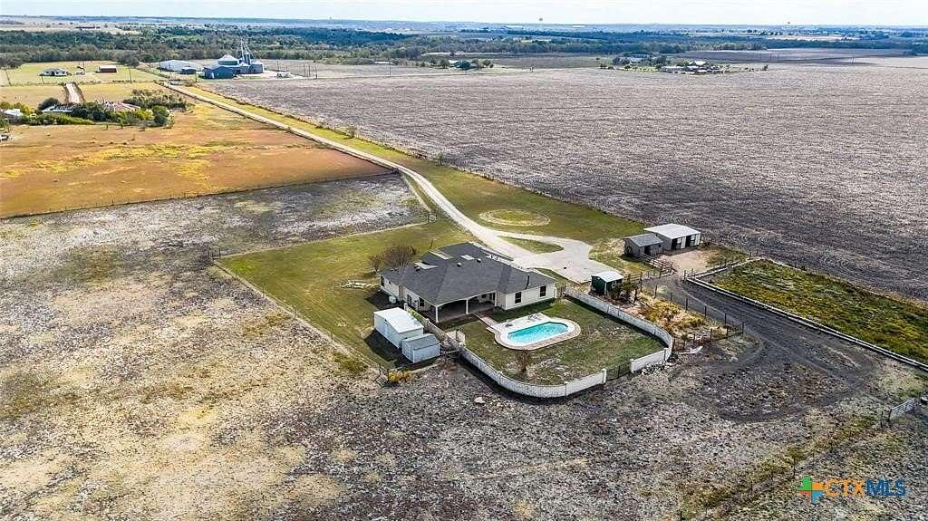 14.4 Acres of Land with Home for Sale in Elgin, Texas