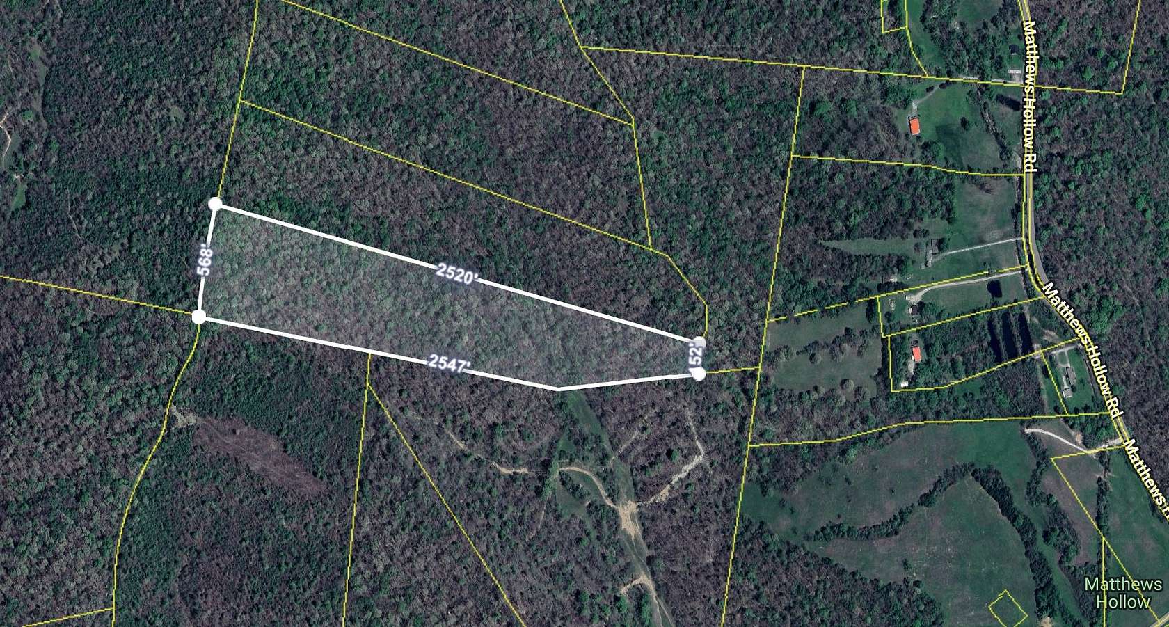 26 Acres of Recreational Land for Sale in Waverly, Tennessee
