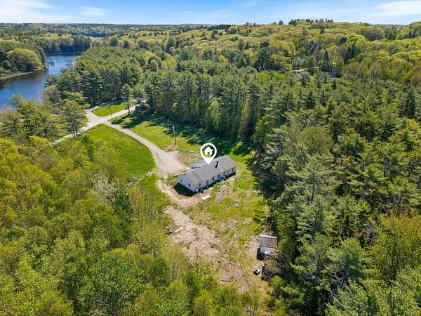 9.4 Acres of Land with Home for Sale in Edgecomb, Maine