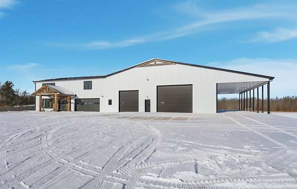 13.8 Acres of Land with Home for Sale in Abrams, Wisconsin