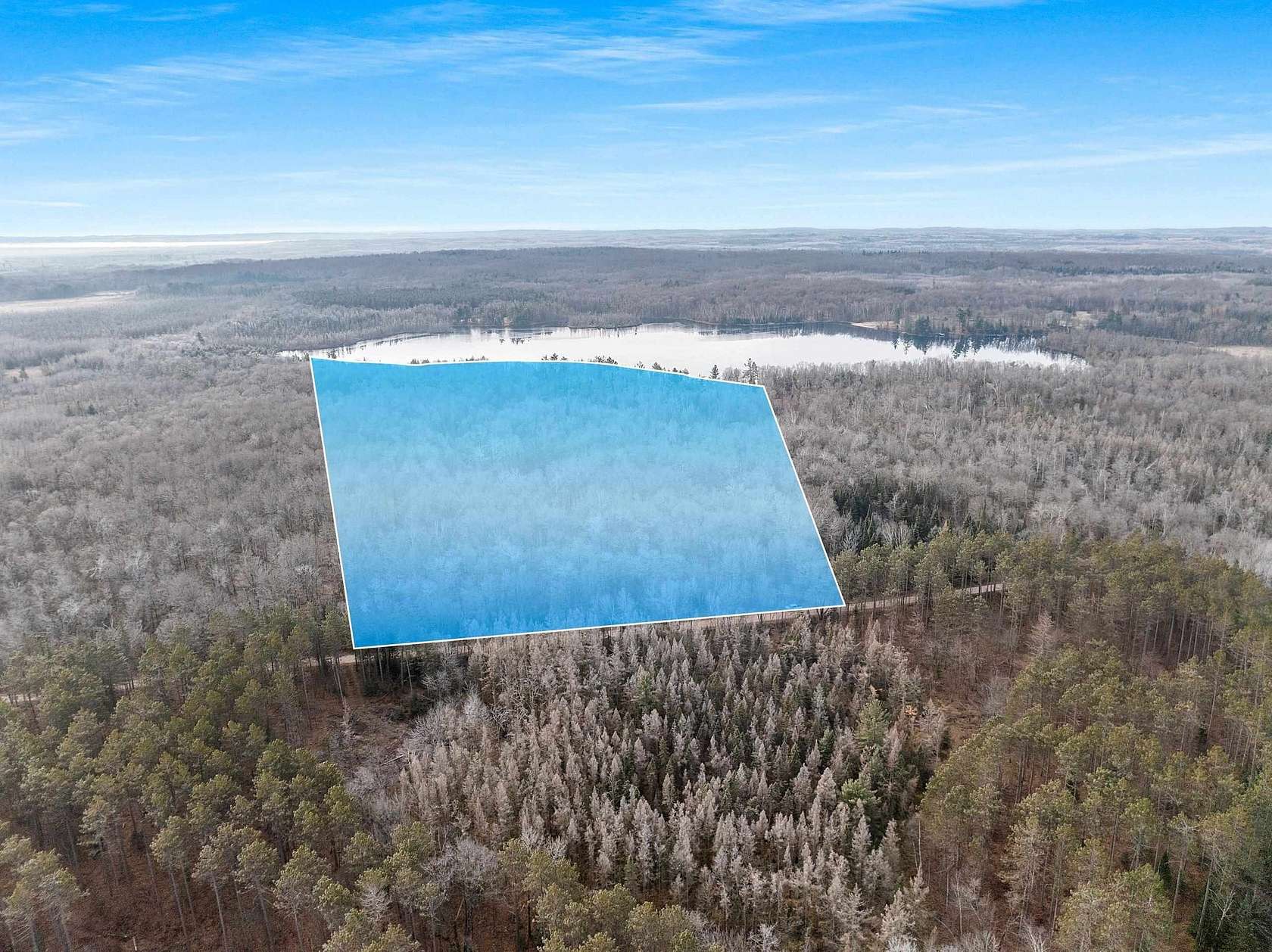 57.3 Acres of Recreational Land for Sale in Deerbrook, Wisconsin