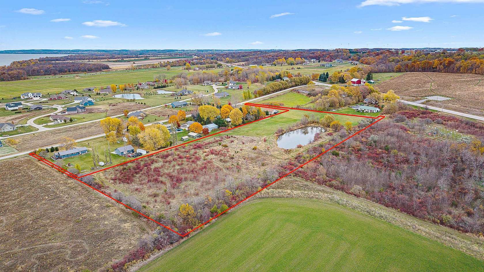 8.7 Acres of Residential Land for Sale in Fond du Lac, Wisconsin