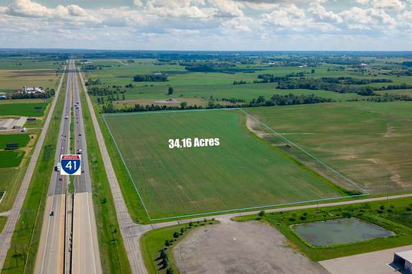34.2 Acres of Commercial Land for Sale in Oshkosh, Wisconsin