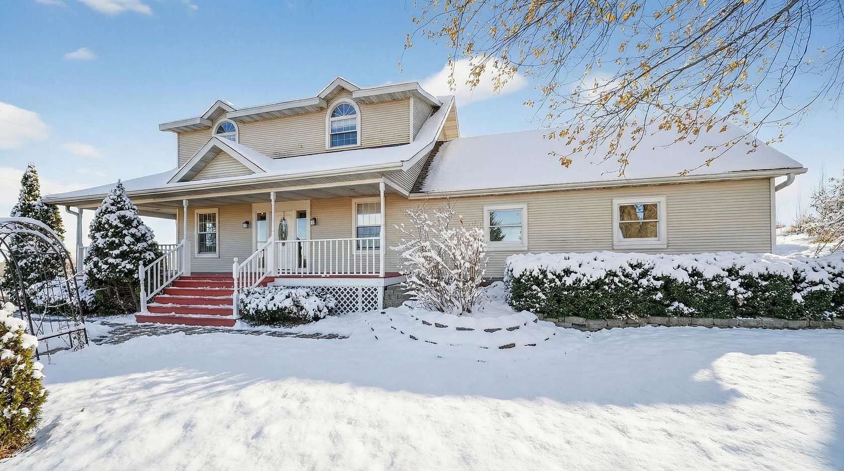 5 Acres of Residential Land with Home for Sale in New Holstein, Wisconsin